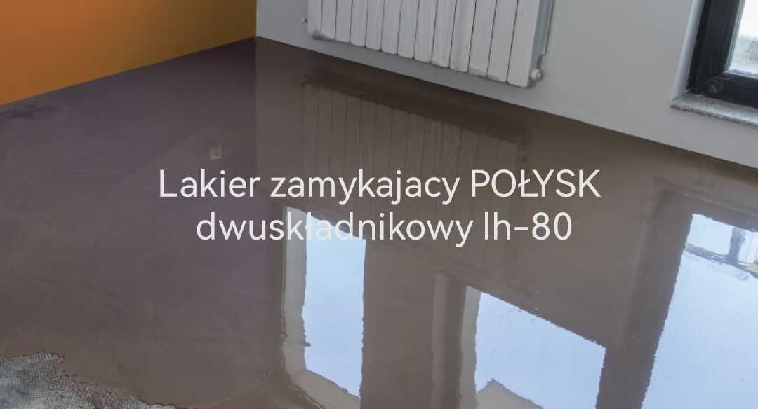 Zywica poliuretanowa na posadzke beton 5kg=10m2 Grafitowa taras balkon