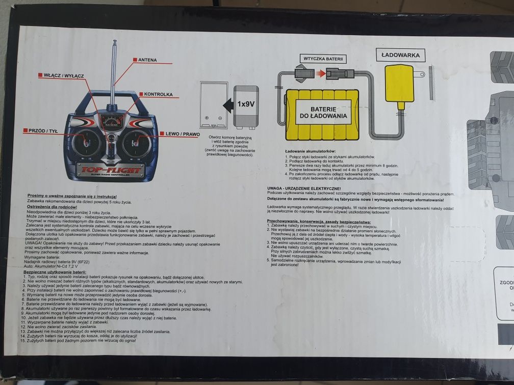 ARTERY Hummer H4 Zdalnie sterowany RC 27MHz