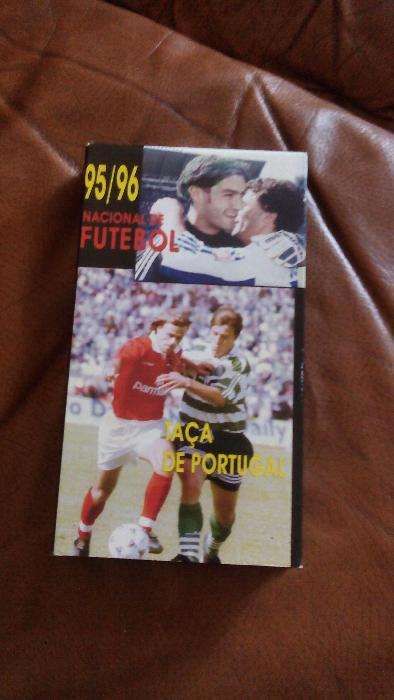 3 Cassetes VHS Taça Portugal 95/96-96/97-97/98 Futebol