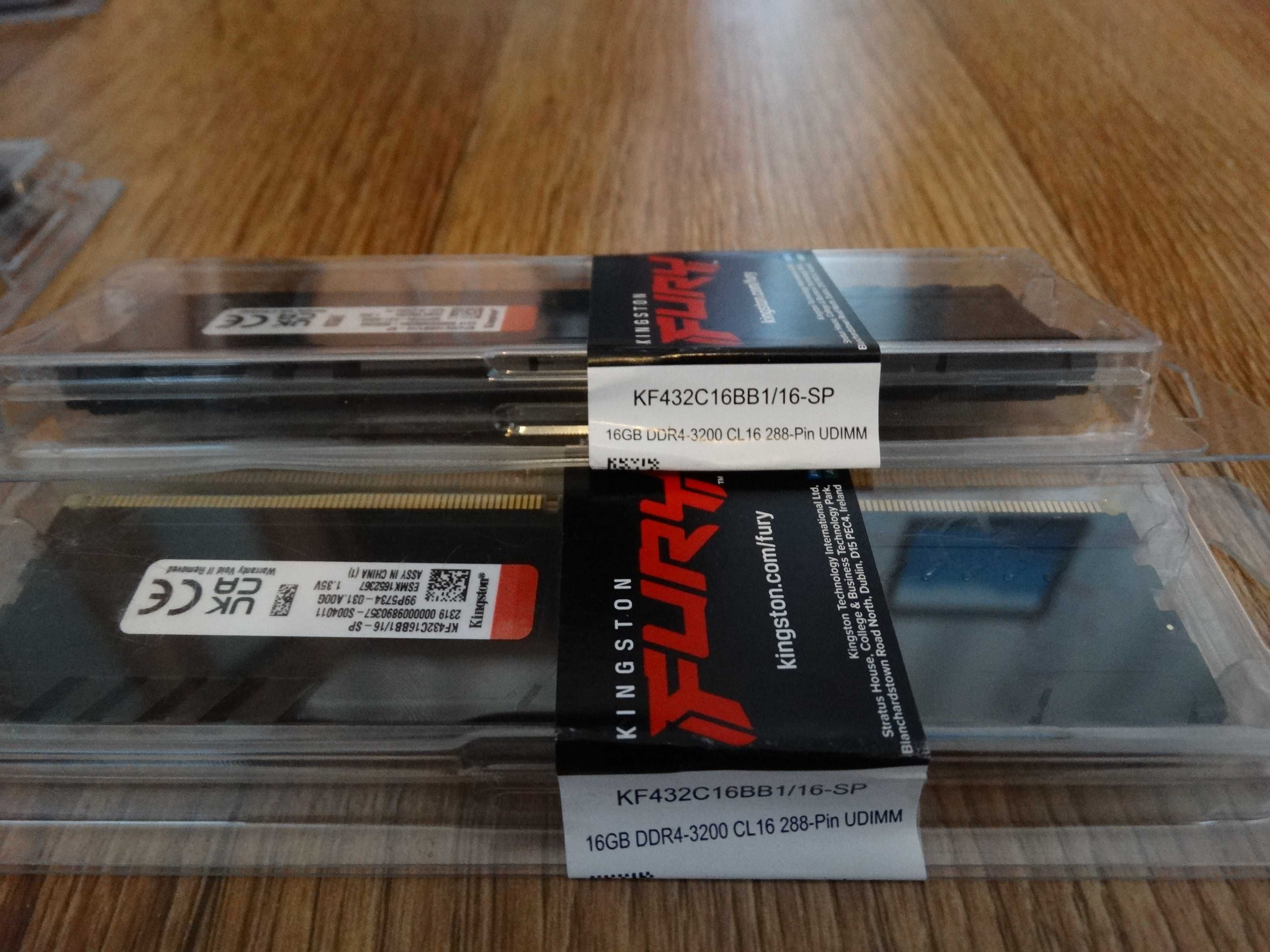 оперативная память Kingston FURY BEAST DDR4 8GB 16GB 32GB 2400-3600MHz