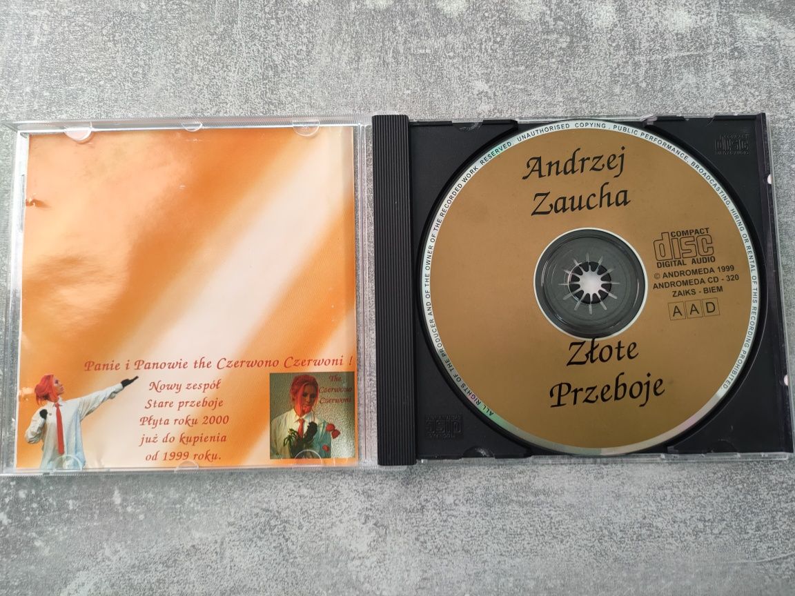 CD Andrzej Zaucha Niezapomniane Przeboje Unikat 1999