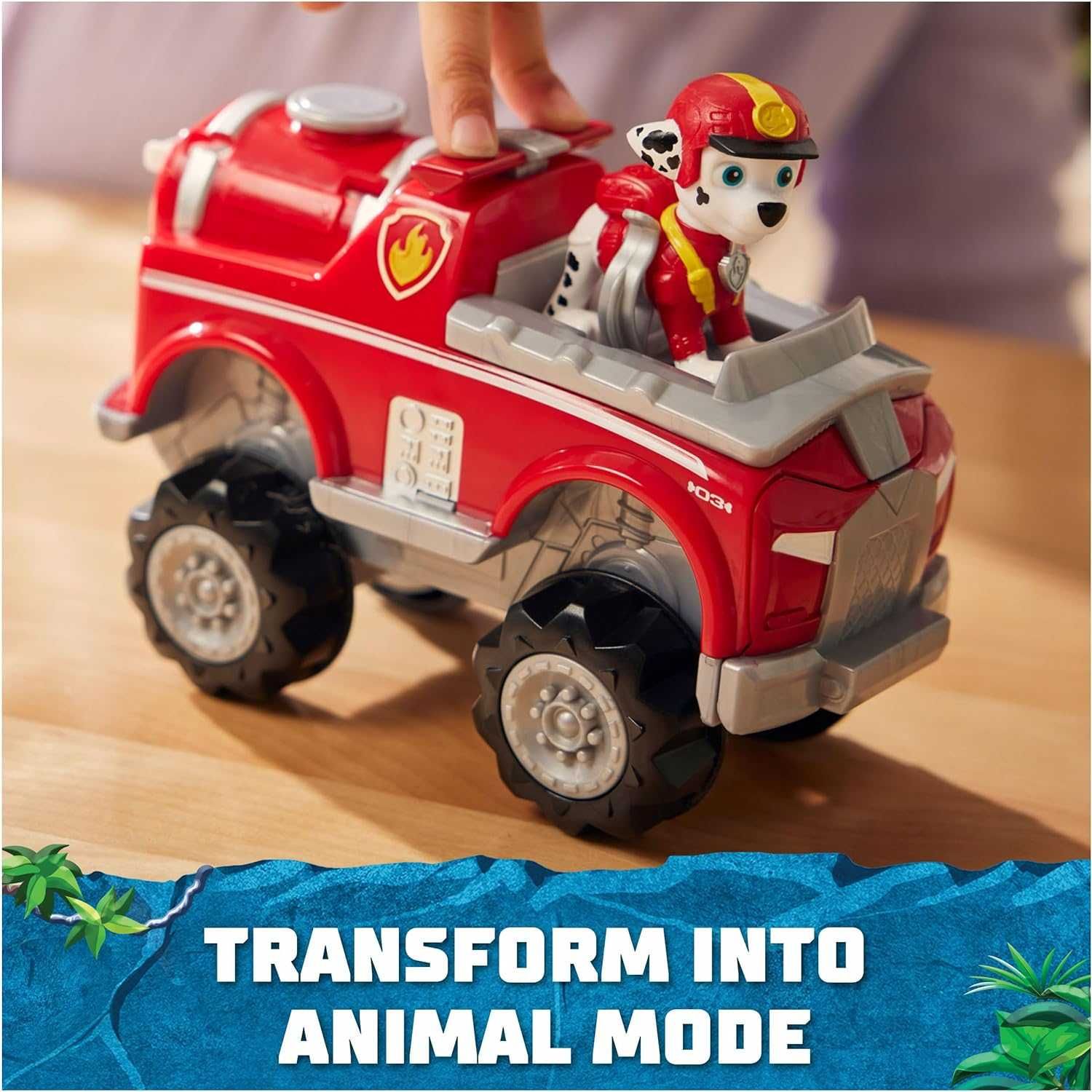 Щенячий патруль у джунглях Машина слон та фігурка Маршала Paw Patrol