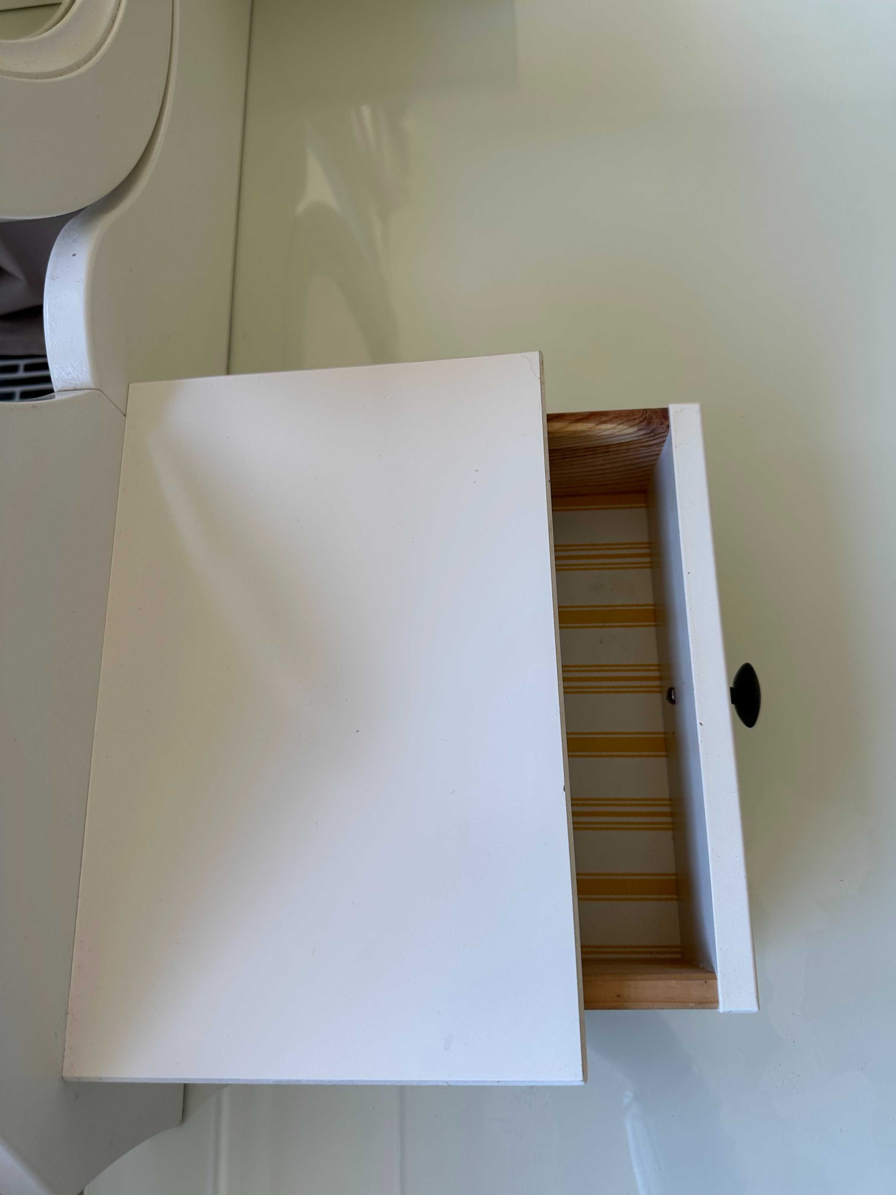 Toaletka biała HEMNES-IKEA 100x50 cm