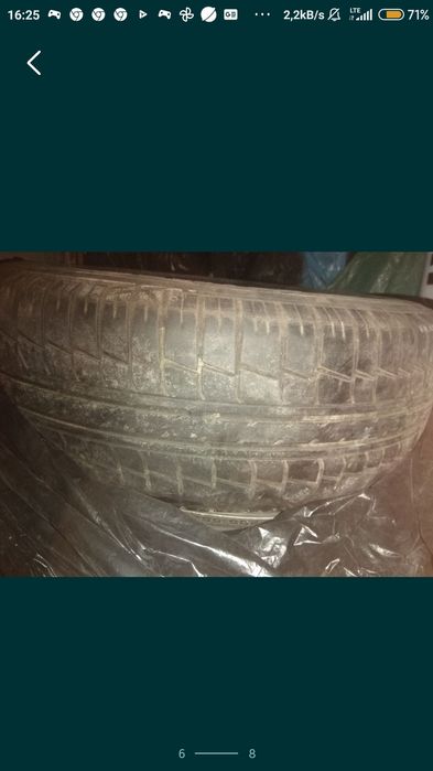 Koła stalowe razem z oponą.