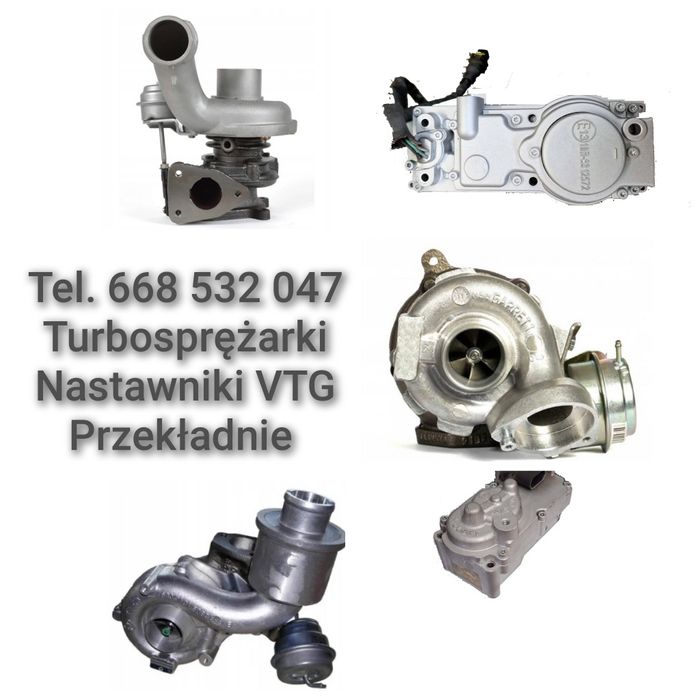 Regeneracja Turbosprężarek osobowe dostawcze cieżarowych