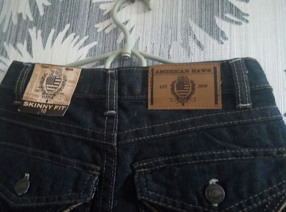 нові джинси скіні бренд, оригінал American hawk skinny fit