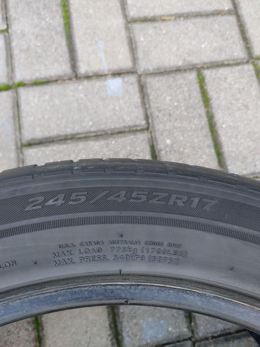 Opony 245/45/17 wielosezonowe 2021 rok