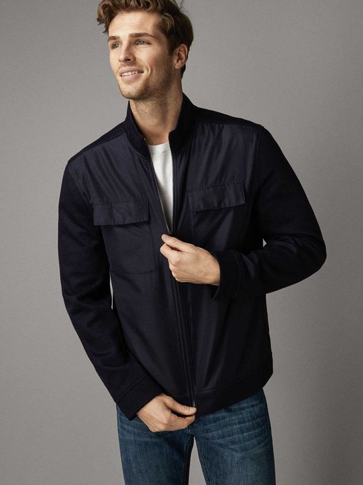Мужская куртка мужской жакет massimo dutti l xl 48 50 52 ветровка