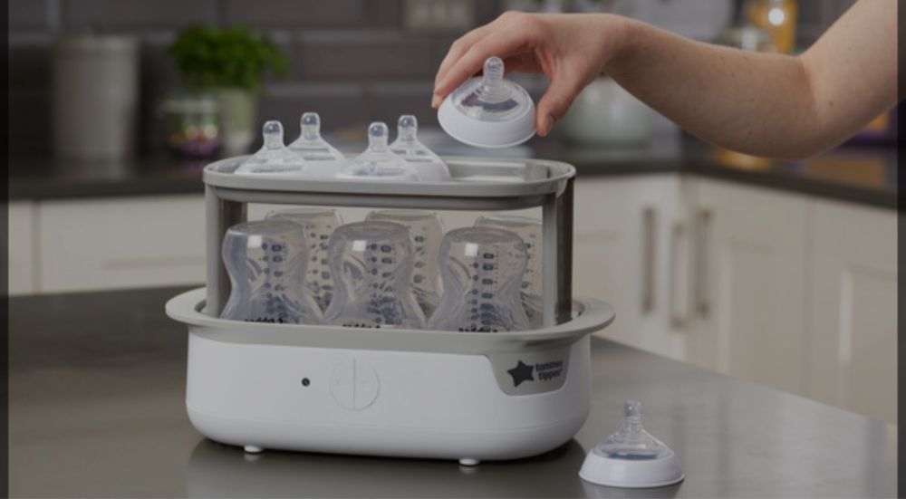 Esterilizador de vapor eléctrico avançado Tommee Tippee