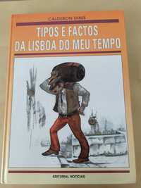 Livro antigo sobre Lisboa