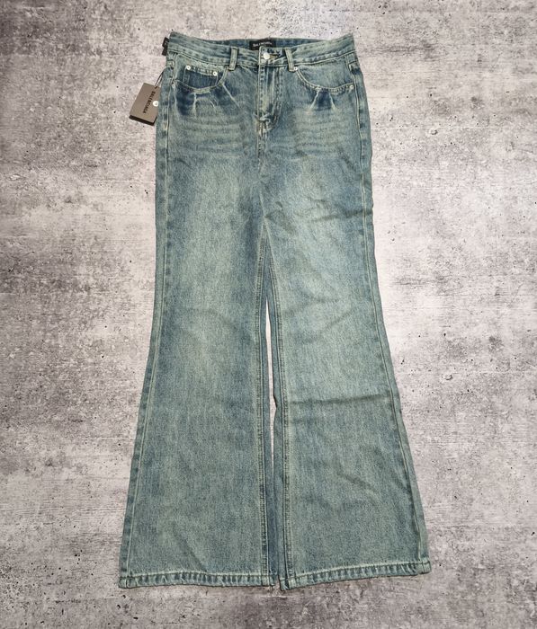 Balenciaga Flared Jeans Washed Джинсы