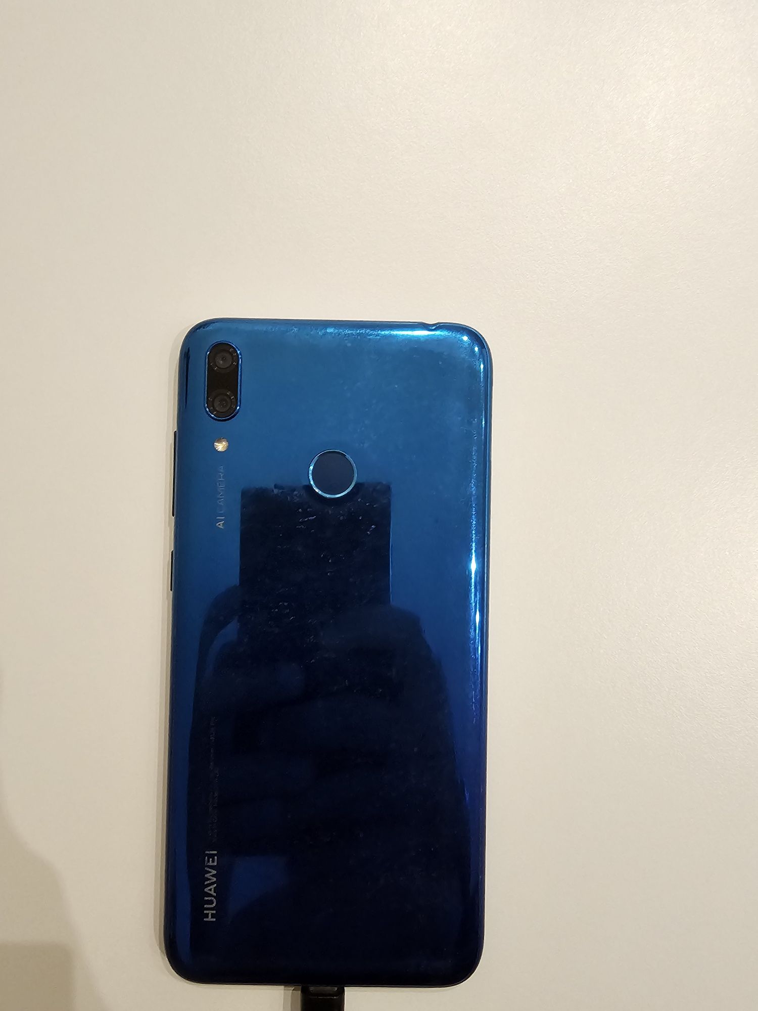 Dois telemóveis Huawei e Samsung