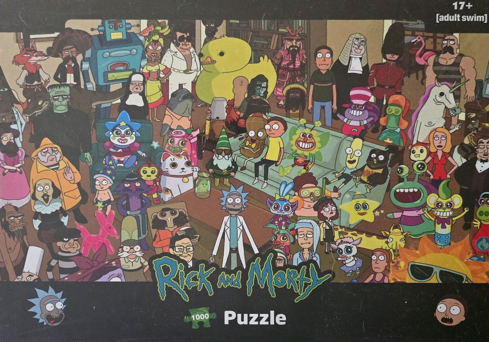 Puzzle rick and morty