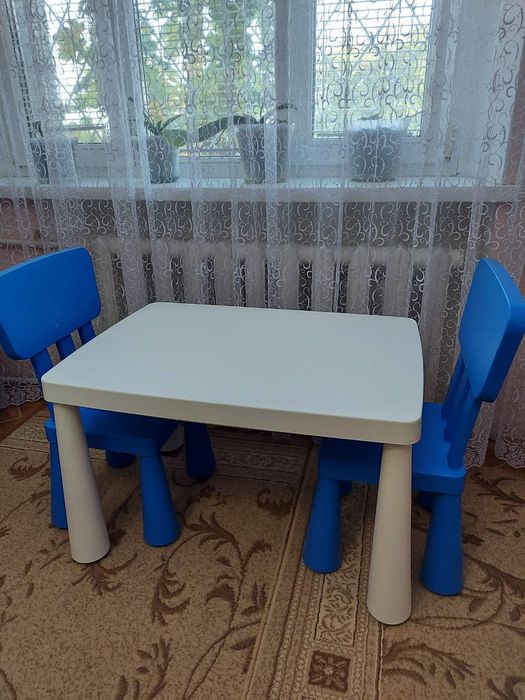 Детский стол и стулья Икея детская мебель