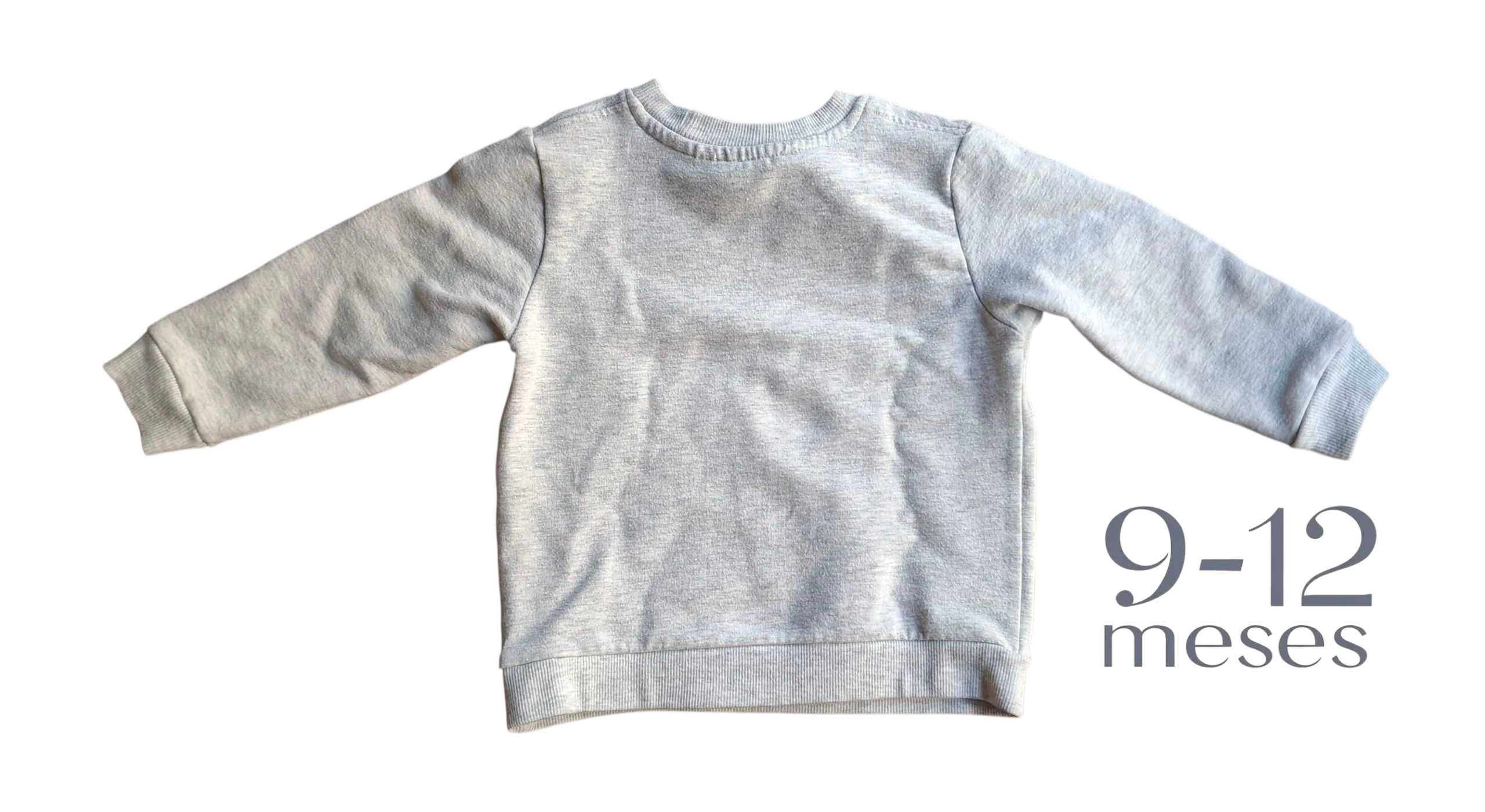 Camisola Cinzenta Lefties 9-12 meses