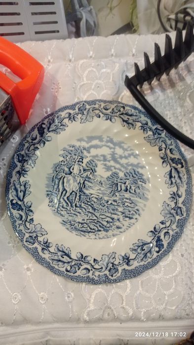 Тарелка антикварная20см английского производства