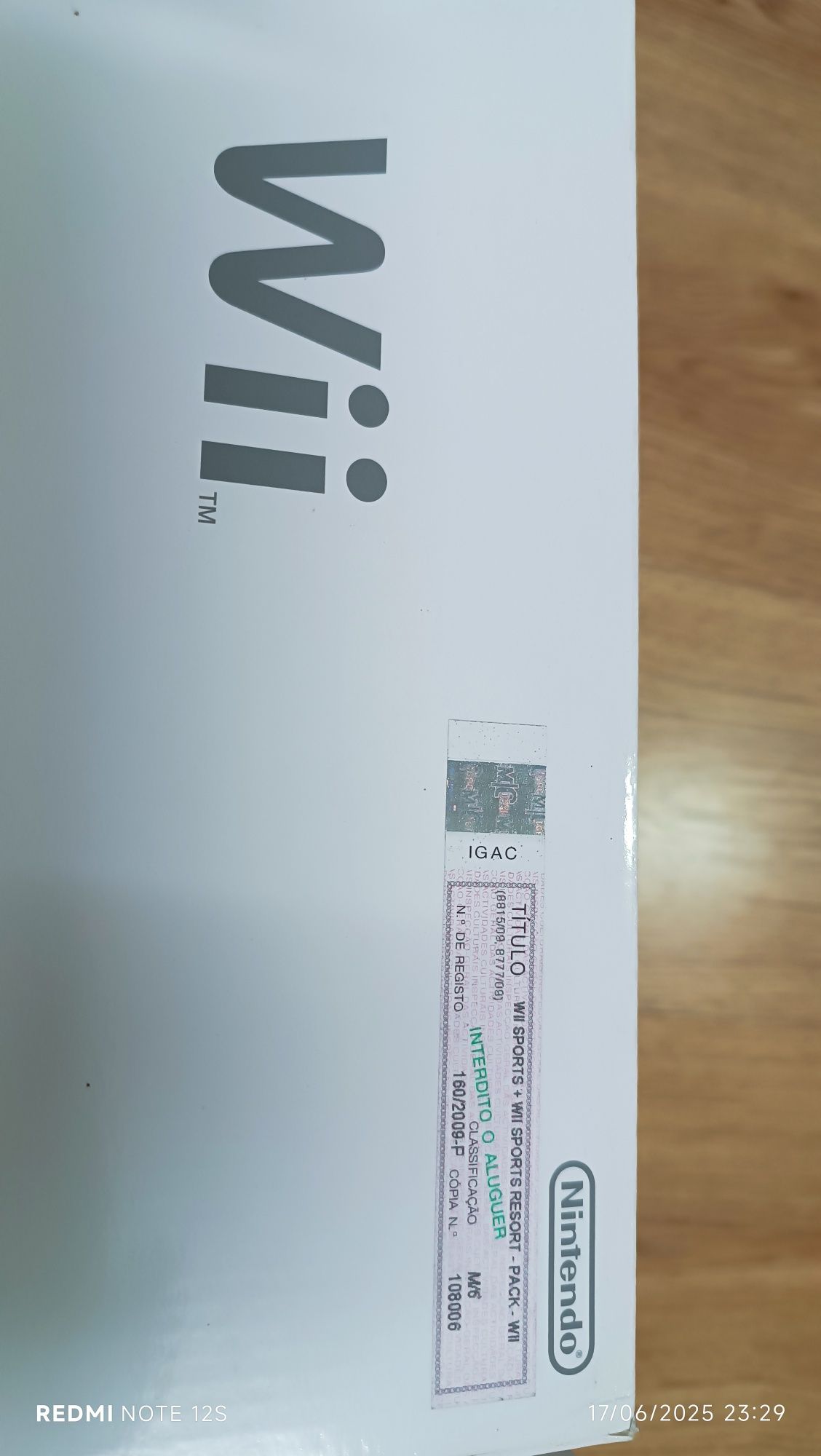 Nintendo Wii Branca - Pack Wii Sports Resort
