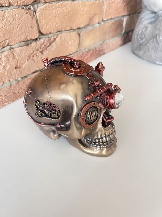 Шкатулка в стиле Стимпанк "Череп"