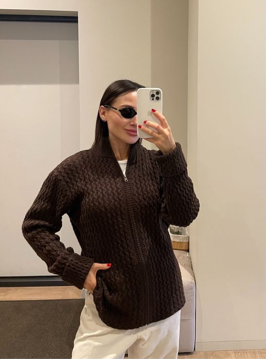 Люкс бренд кардиган M/L кашемір вовна loro cos