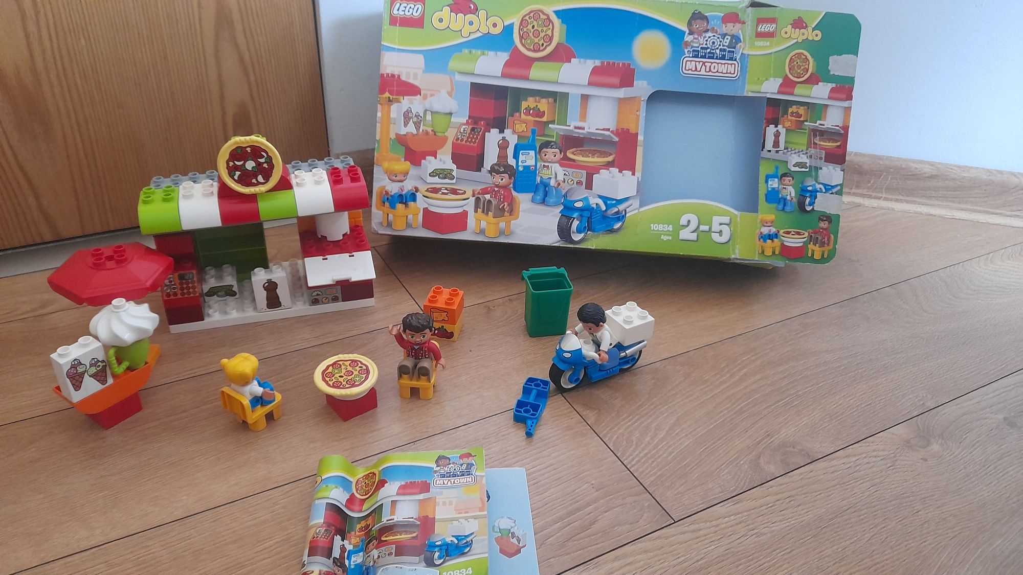 Lego duplo pizzrra 10834