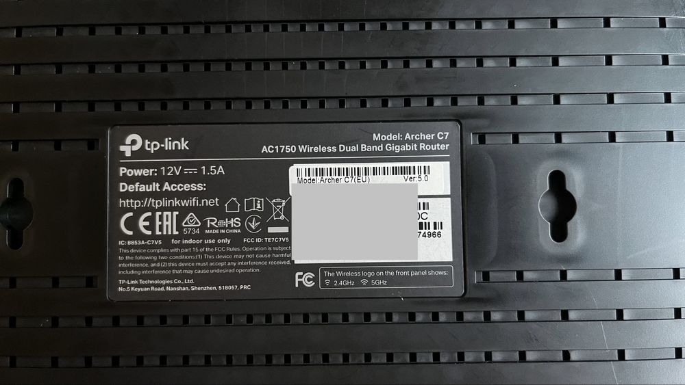 Tp-Link Archer C7 AC1750