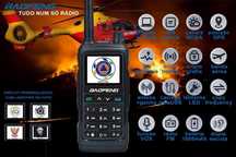 Rádio Baofeng UV-17 Pro 6 Bandas com GPS