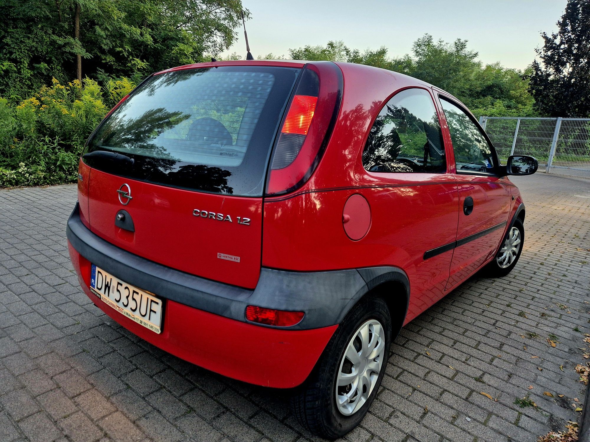 Opel Corsa C 1.2 Benzyna 2001 rok Zero rdzy Nowy Przegląd 
Auto Sprawn