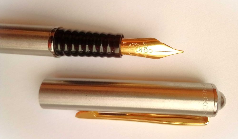 Pióro Inoxcrom Gold electroplated