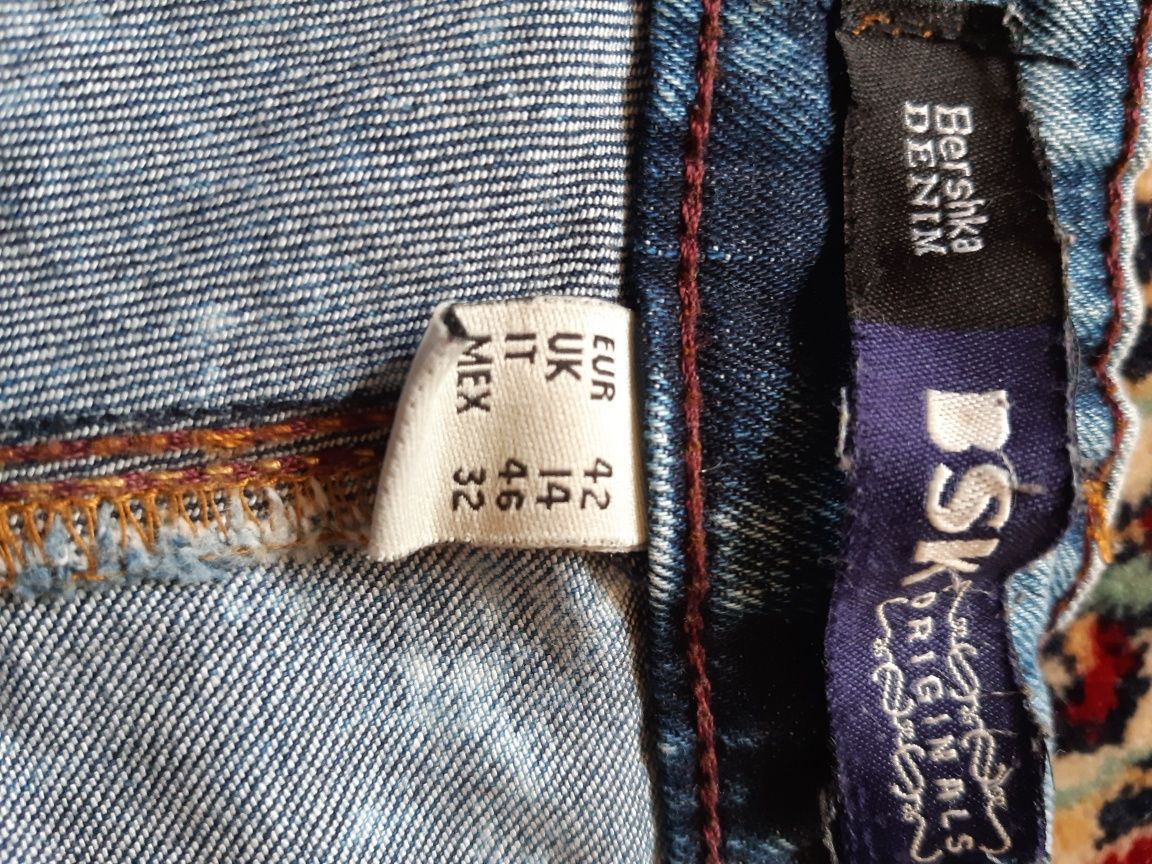 Spodenki Bershka Denim męskie