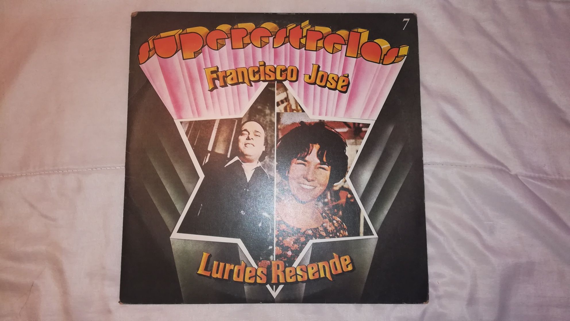 Vinil / Vinyl LP - Super Estrelas PT 7 / Francisco José/Lurdes Resende