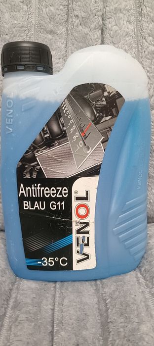 Антифриз Venol G11 синего цвета
