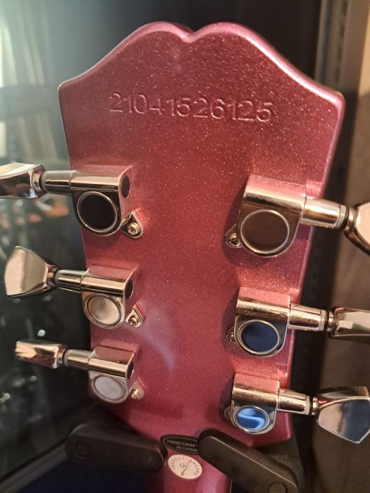 Guitarra Epiphone SG Muse purple passion metalic