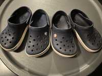 2 pary crocs granatowe J1 (32-33)