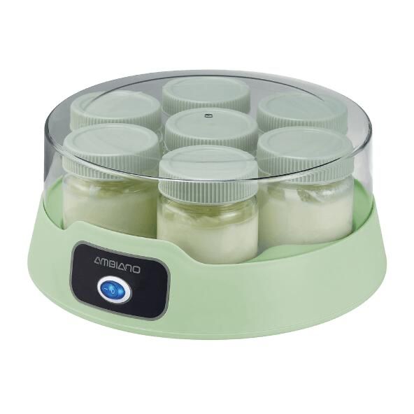 Iogurteira Com 7 frascos - verde