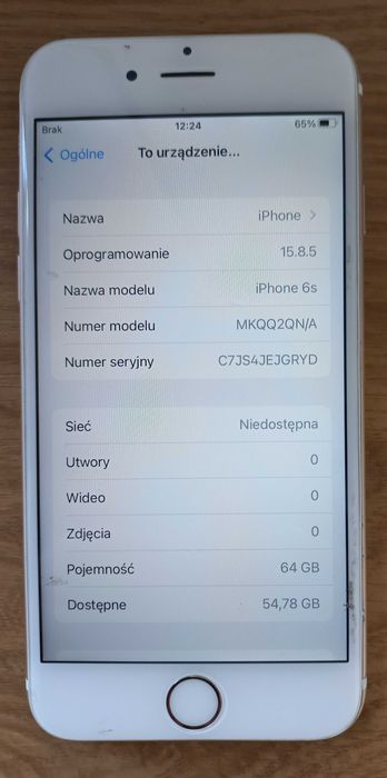 Apple Iphone 6s 64 GB;