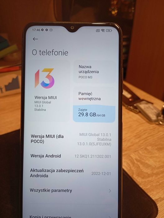 Xiaomi Poco M3 4+1/64gb czarny