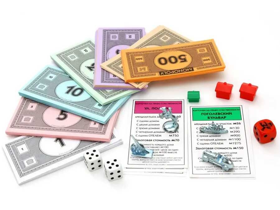 Настольная игра Монополия Monopoly со скоростным кубиком (6123)