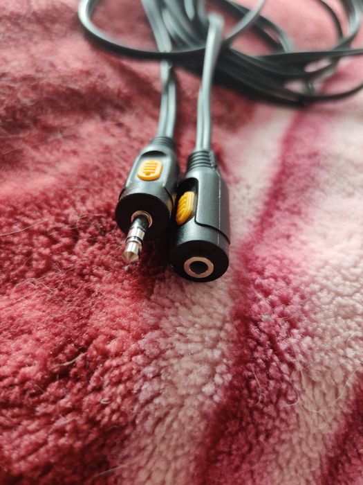 Kabel audio z gniazdem i wtyczką Jack 3,5 mm przedłużacz