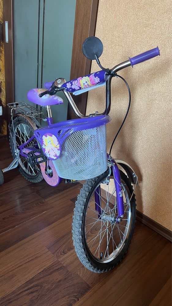 Детский велосипед в хор.состоянии, колеса 18 диаметром