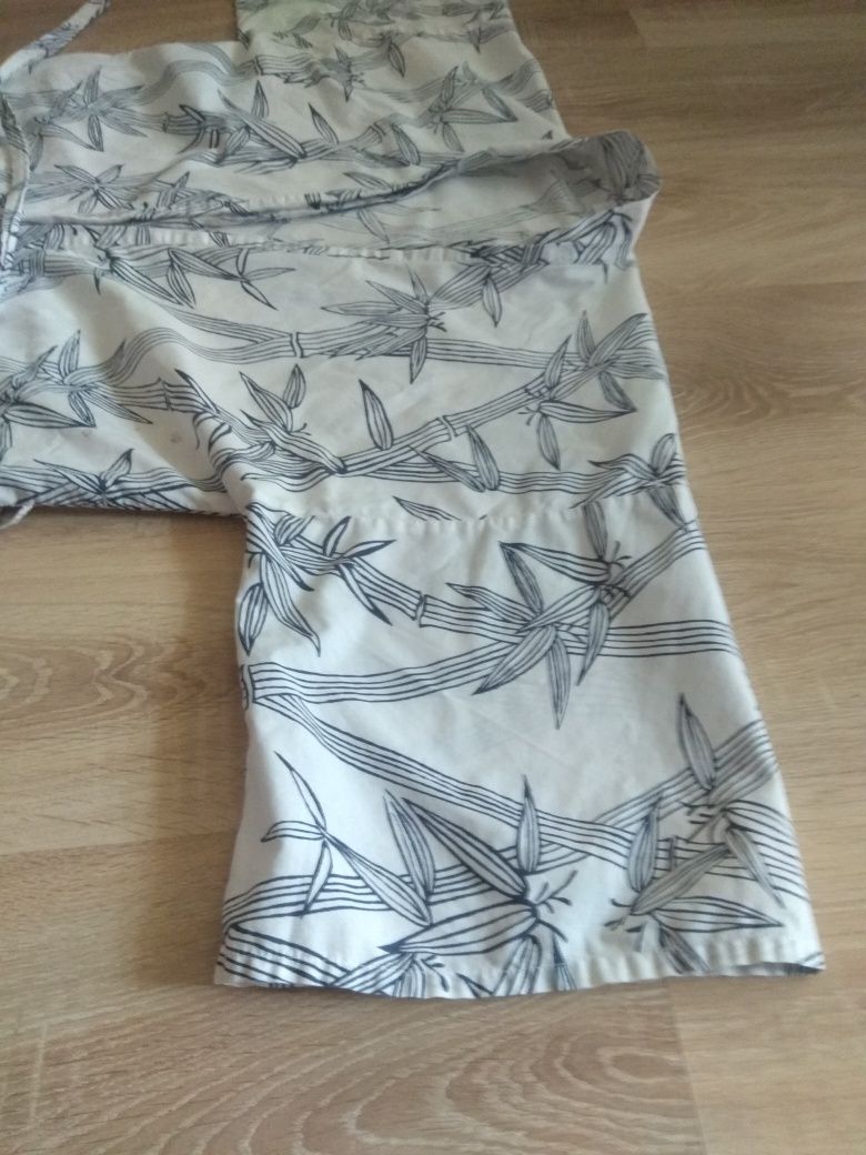 M/L  Długi Szlafrok Bawełna Japoński styl