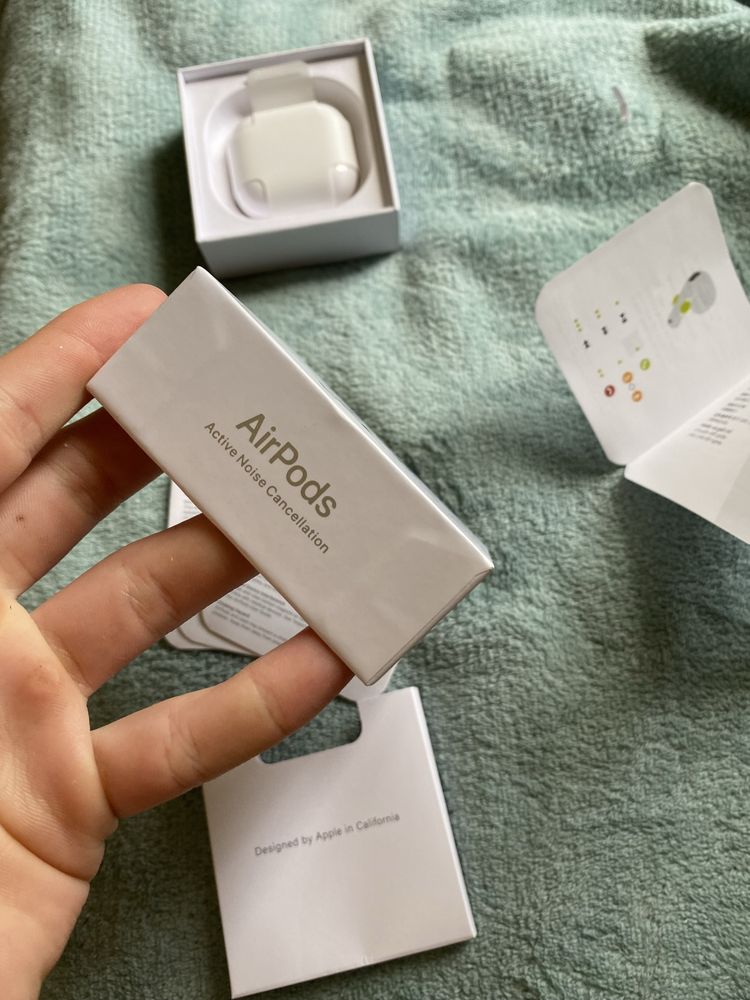 Air pods 4 (ANC) z aktywną redukcją szumów