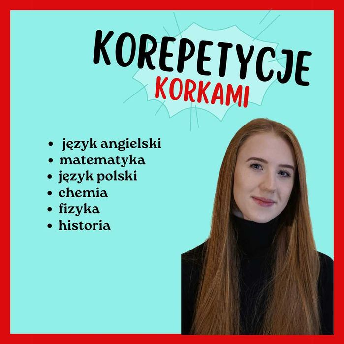 Korepetycje matematyka angielski chemia polski fizyka OSTATNIE MIEJSCA