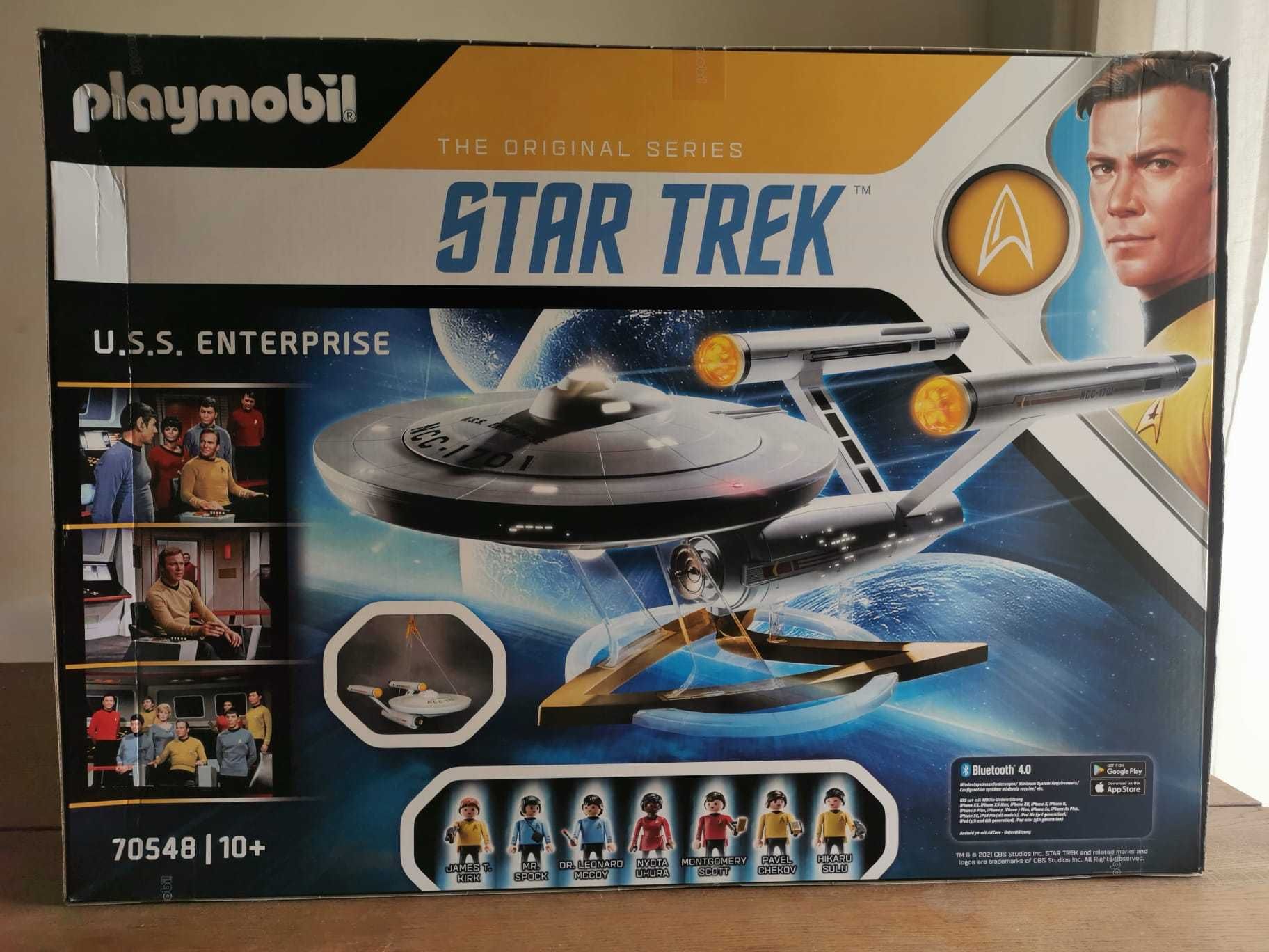 Playmobil Star Trek U.S.S. Enterprise (70548) NOVO e selado