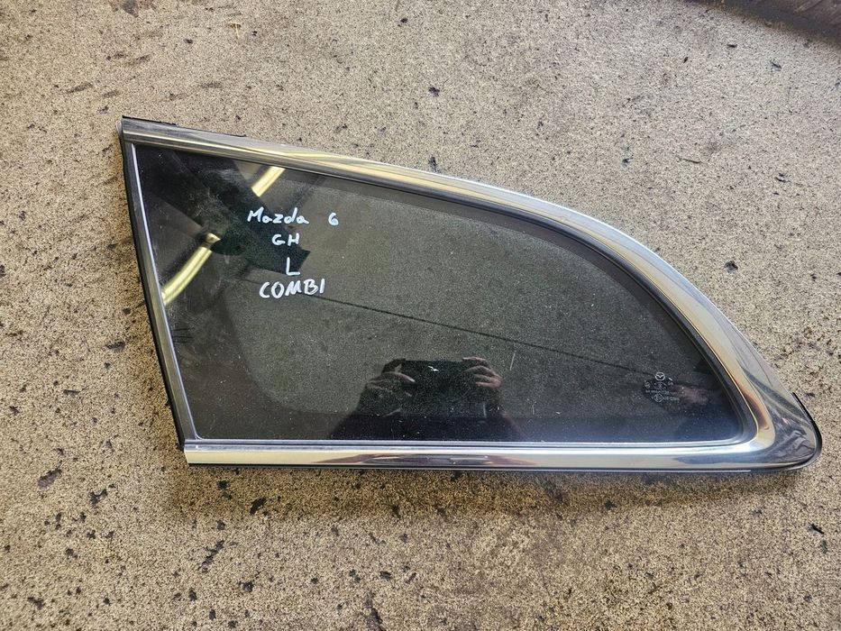 Szyba karoseryjna lewa tył Mazda 6 GH kombi