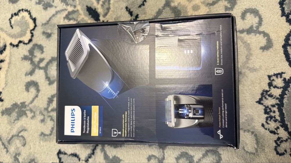 Тример Philips Beard trimmer 9000 Prestige BT9810/15 НОВИЙ