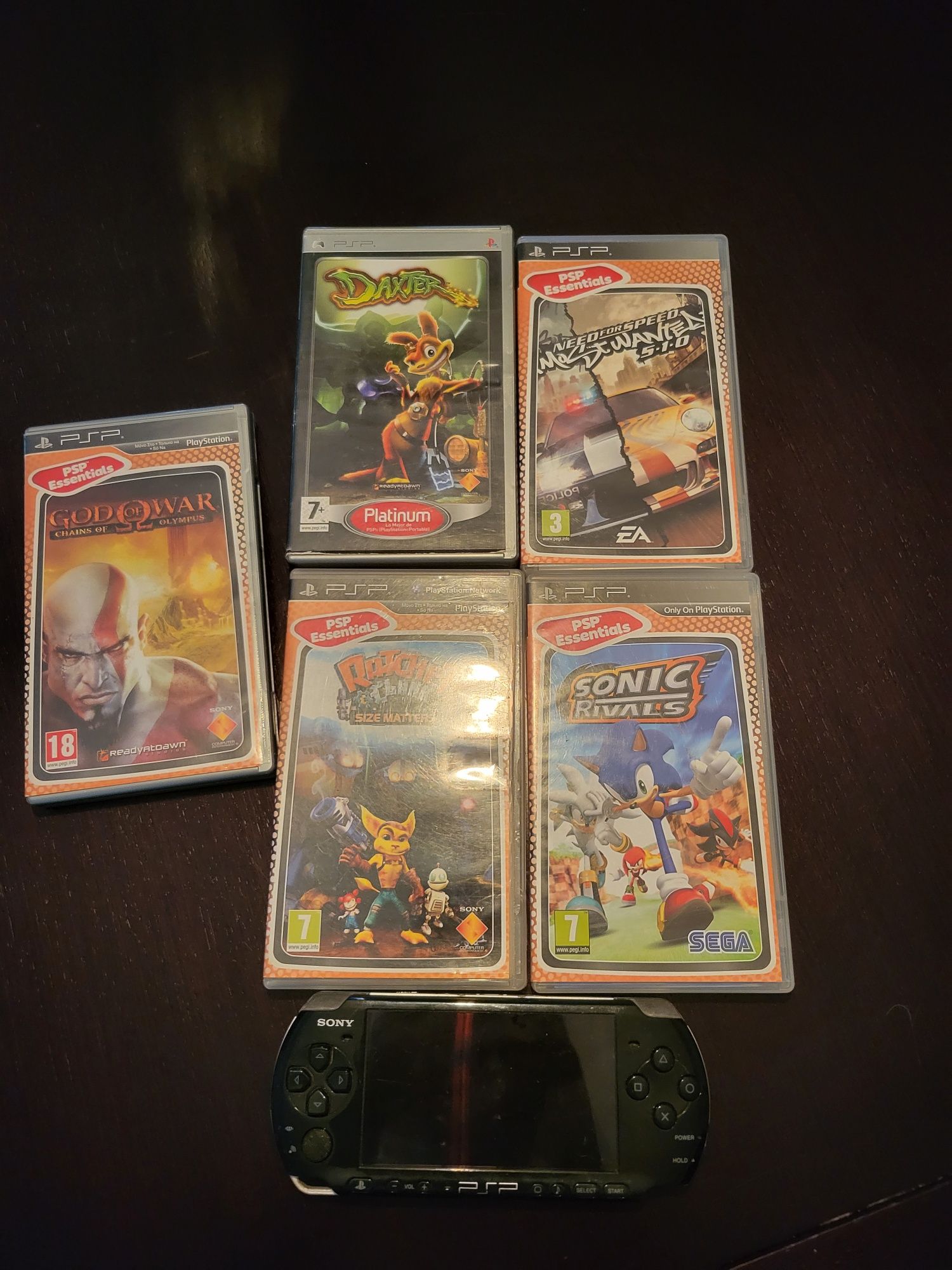 Psp Nova com vários jogos