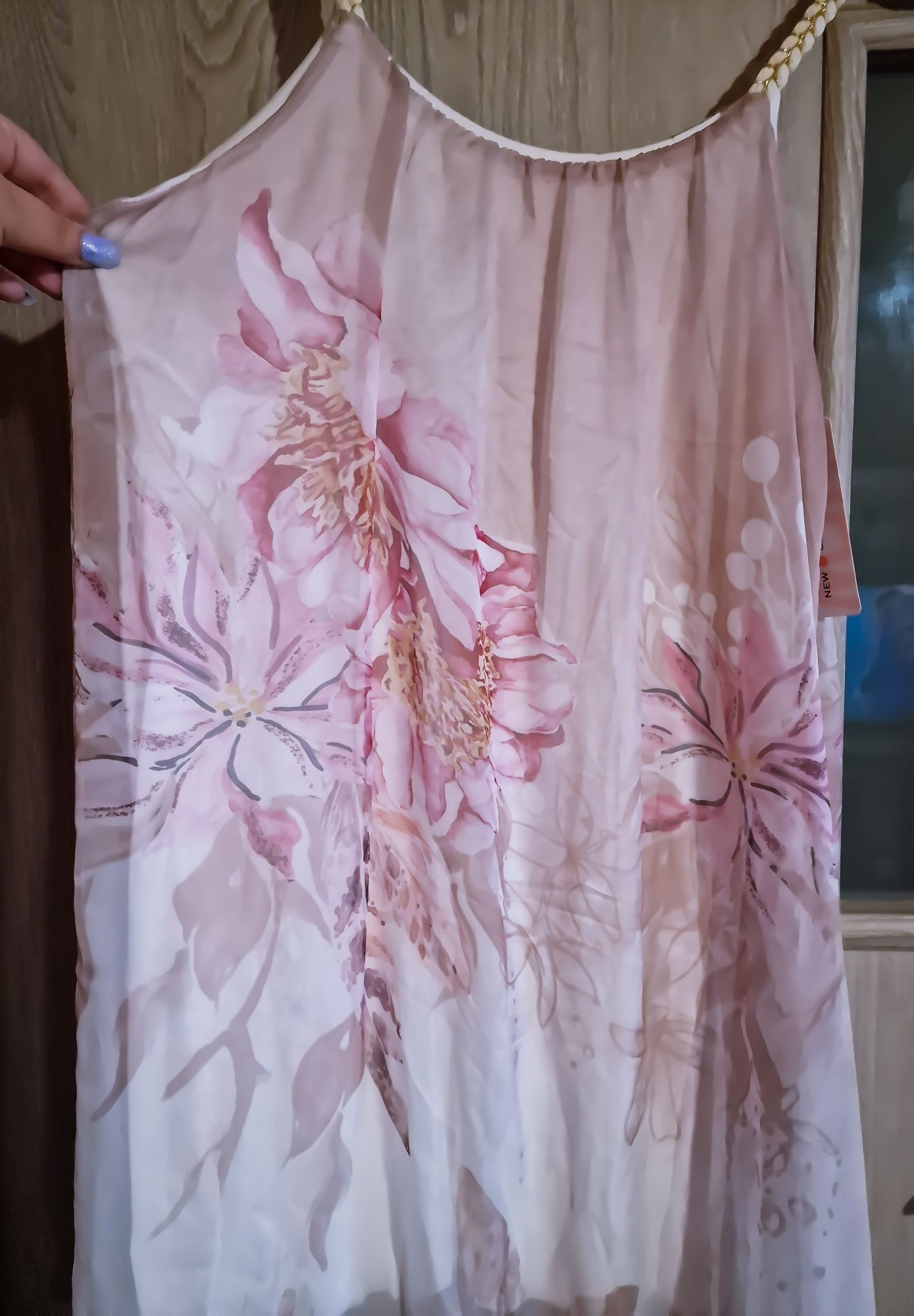New Collection sukienka ombre cappuccino uni
