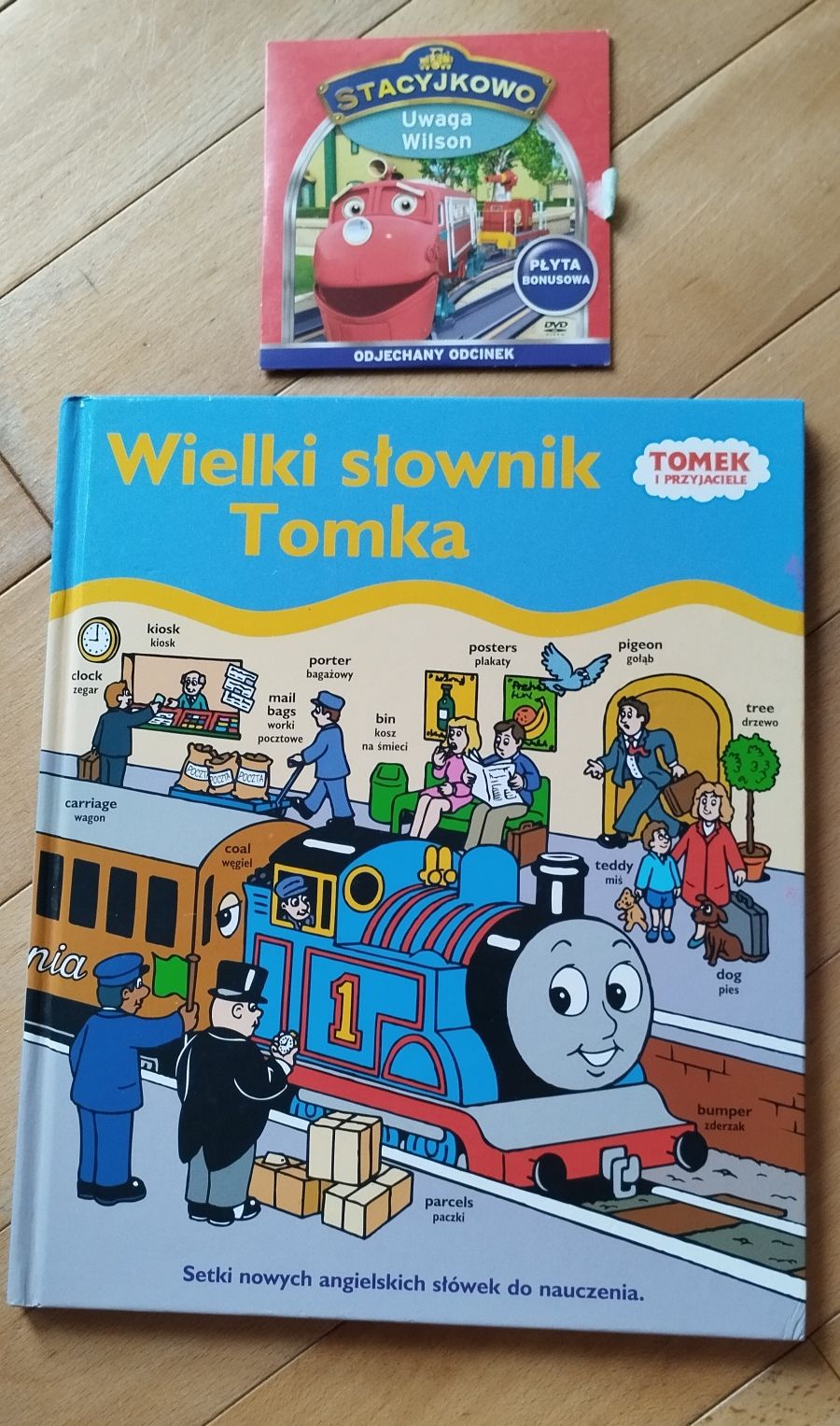Wielki słownik Tomka + gratis płytka Stacyjkowo płyta DVD