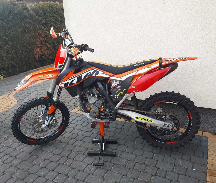 Ktm sxf 250 akrapovic