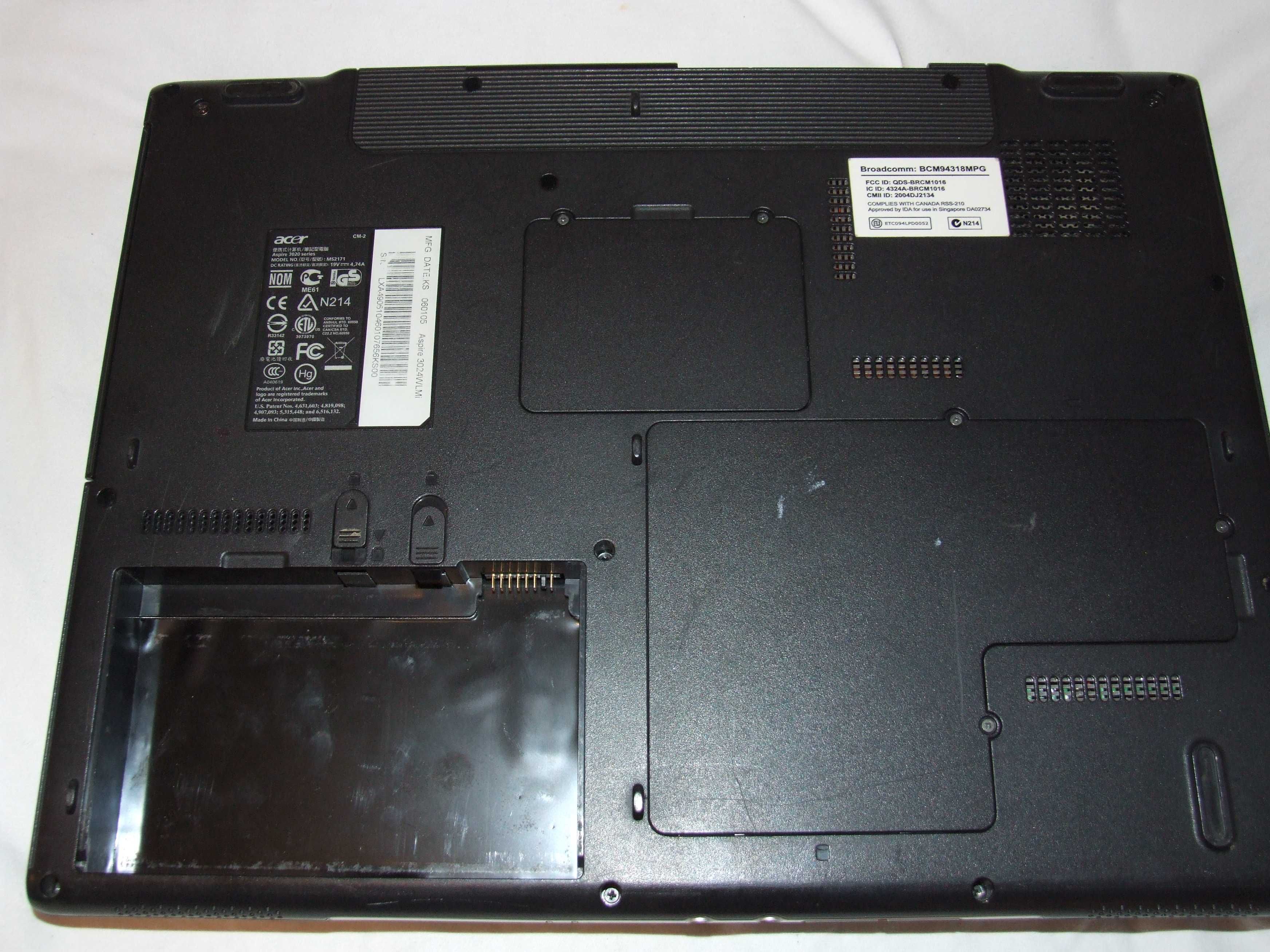 Laptop Acer Aspire 3020